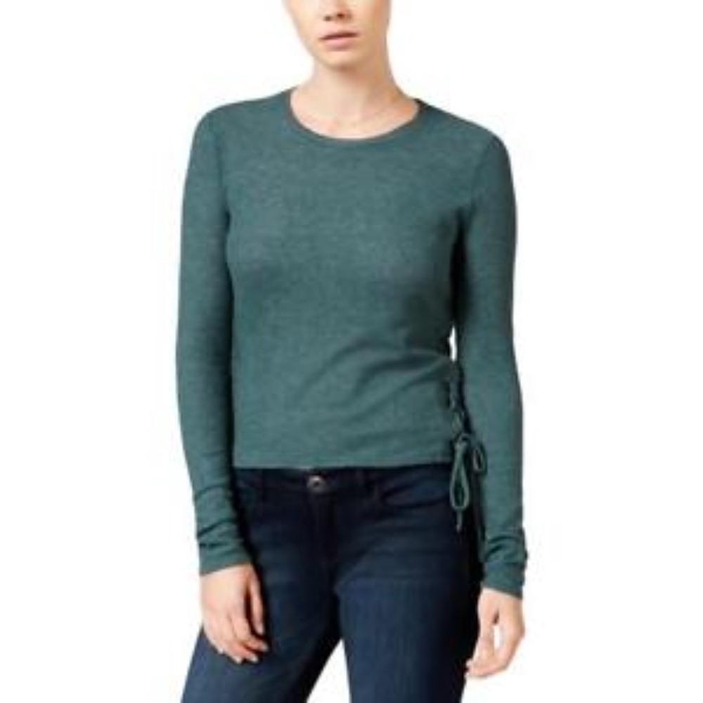 Chelsea Sky Black Long Sleeve Top Size XL Women's